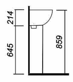 Sanita Luxe Art Пьедестал фото 2