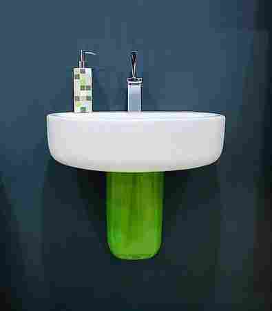 Sanita Luxe Best Раковина подвесная с отверстием под смеситель фото 5