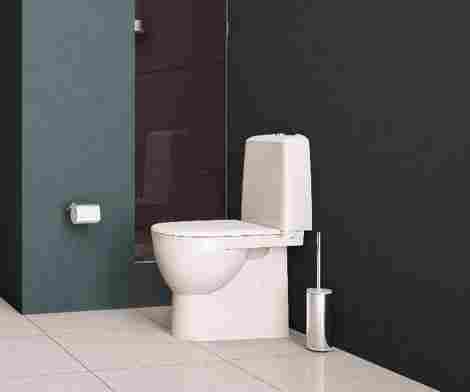 Sanita Luxe Best Унитаз-компакт, сиденье дюропласт, антивсплеск фото 4