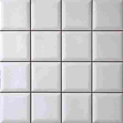 Плитка Моно белая 33x33