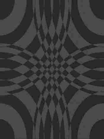 Плитка Пульсар черная 33x44 PLS4