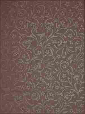 Плитка Райский сад коричневая 33x44