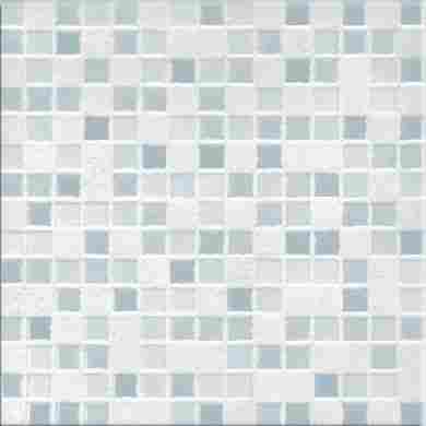 Плитка Римская мозаика белая 33x33