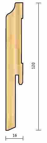 Плинтус декоративный МДФ Белый Ренессанс фото 2