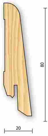 Tango Плинтус шпонированный Дуб Золотисто-песочный фото 2