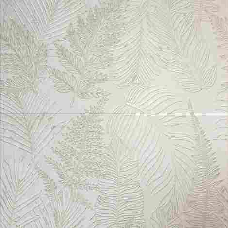 Панно Barbados leaves STR (из 2-х плиток) 60,8x61,8