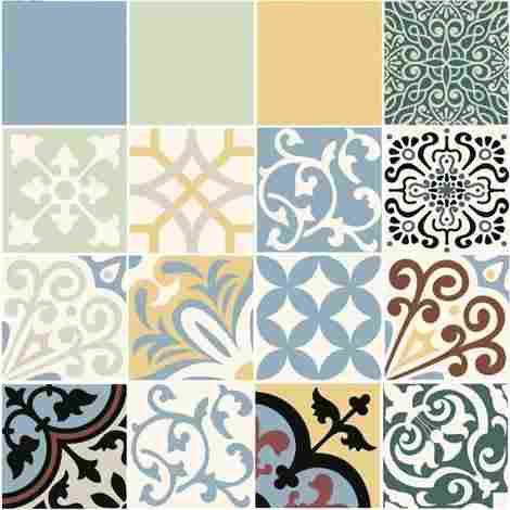 Панно Beat of White 16-elementowy Patch B декор 59,8x59,8