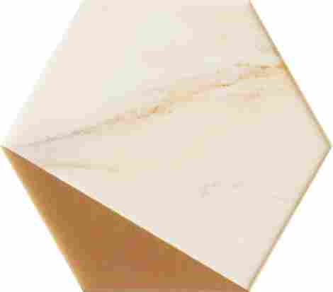 Декор Flare Dekor gold hex 11x12,5