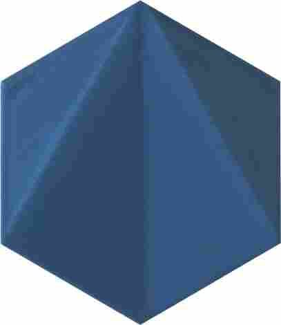 Декор Free Space Navy hex STR 11x12,5