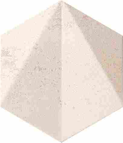 Декор Free Space White hex STR 11x12,5
