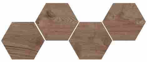 Декор Letizia wood hex 19,2x22,1