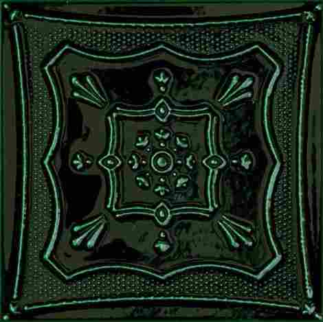 Декор Tinta green (микс из 7-ми рисунков) 14,8x14,8 фото 3