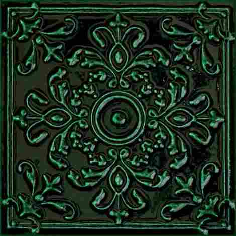 Декор Tinta green (микс из 7-ми рисунков) 14,8x14,8 фото 5
