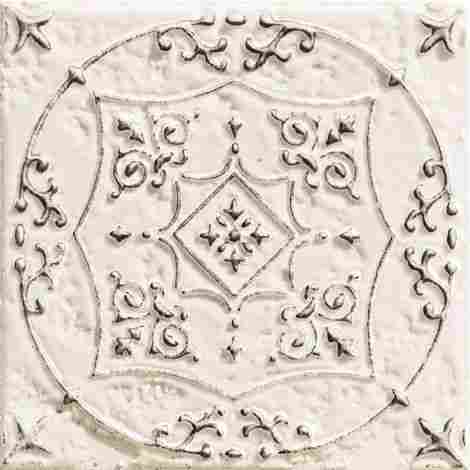 Декор Tinta white (микс из 8-ми рисунков) 14,8x14,8 фото 3