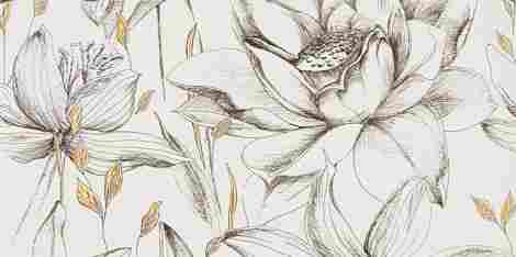 Декор Velo Bianco flowers 2 59,8x119,8