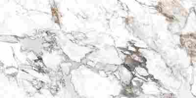 Керамогранит Marble-X Бреча Капрайа Белый Лаппато Ректификат 60x120 фото 2