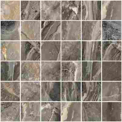 Мозаика MarbleSet Оробико Темный Греж Лаппато 5x5