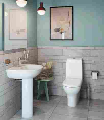 Vitra Zentrum Унитаз-компакт 9012B003-7202 с сиденьем дюропласт плавное опускание, механизм GEBERIT фото 3