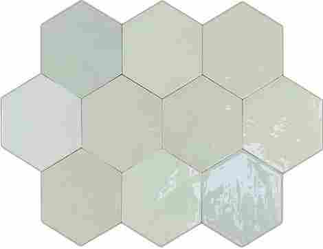 Плитка Zellige Hexa Mint 10,8x12,4