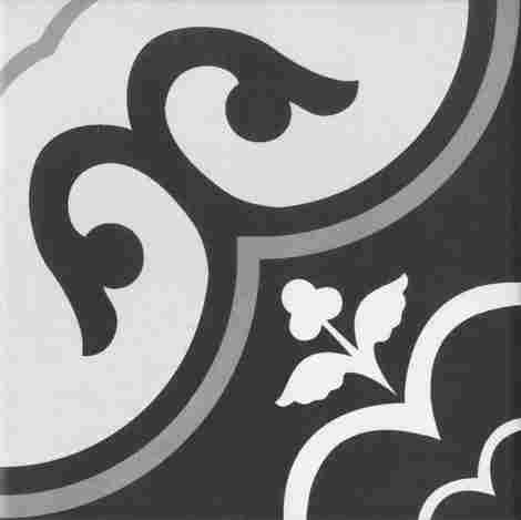 Керамогранит Viola Black matte 20x20