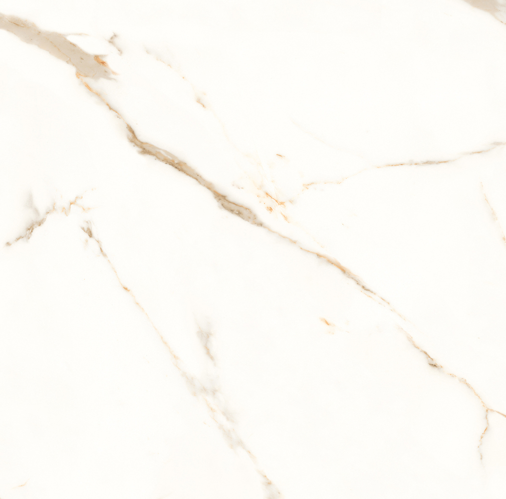 Керамогранит Venato Calacatta Gold белый сатинированный 60x60 фото 2 