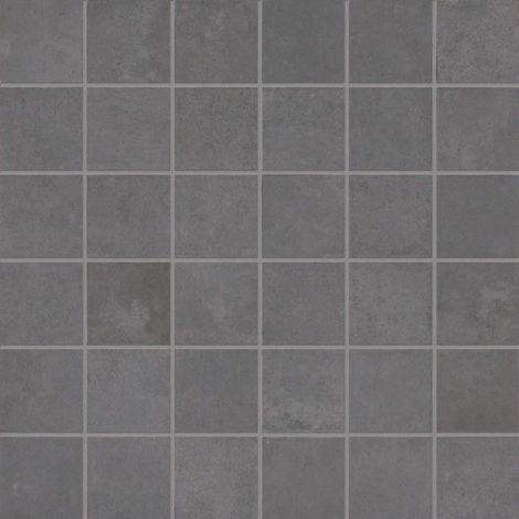Декор Docks Mosaico Quadretti Black 30x30