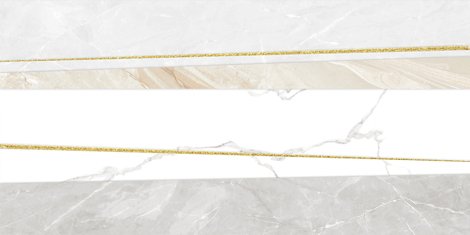Декор Bayron Gold 25x50 фото 1