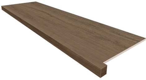 Подоконник Alavesa AV 03 Неполированный угловой с боковым выступом (правый) 33x160