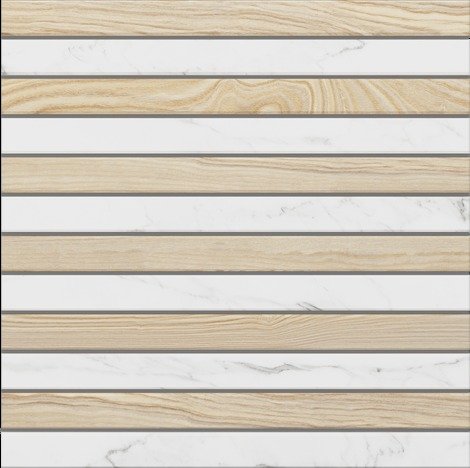 Мозаика Supreme SM01/SI03 Fascia Неполированный