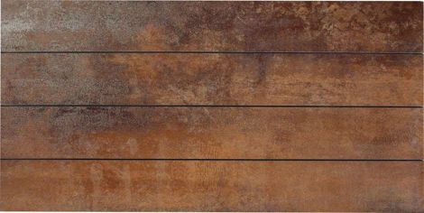 Декор Metal Copper Lappato Preinsicion 7,5x60 29,75x59,55