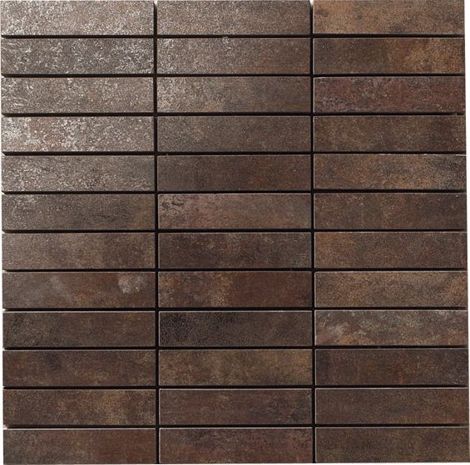 Мозаика Metal Titanium Lappato Mosaico 2,5х10