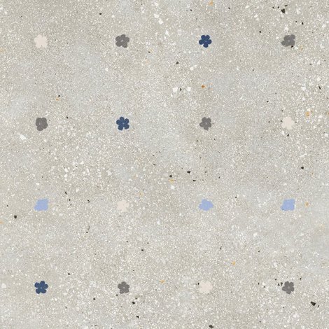 Керамогранит Fiori grigio rect 60x60