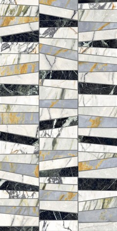 Декор Epoque 21 Tesserae Lapp Antique 3D Rett 60x120