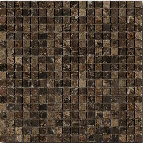 Мозаика Marble Mosaic Dark Imperador 1,5х1,5