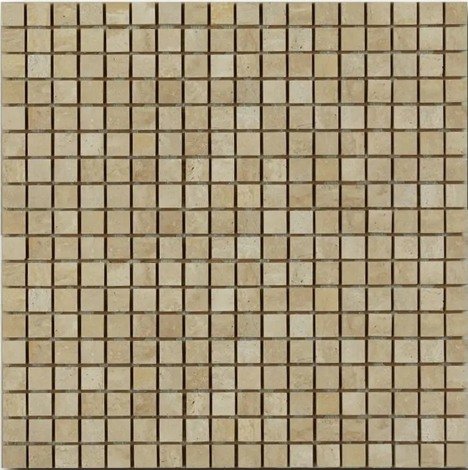 Мозаика Marble Mosaic Travertino Classico 1,5х1,5