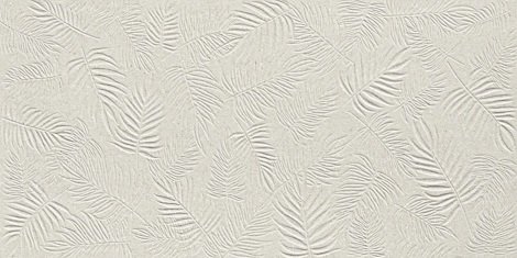 Плитка 3D Wall Carve Leaf Pearl 40x80
