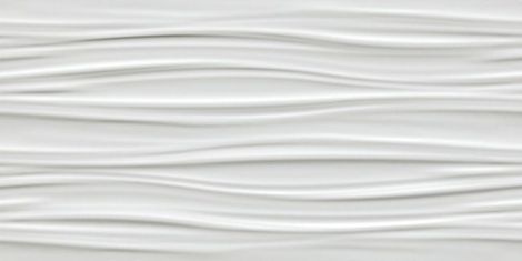 Плитка 3D Wall Design Ribbon White Matt 40x80