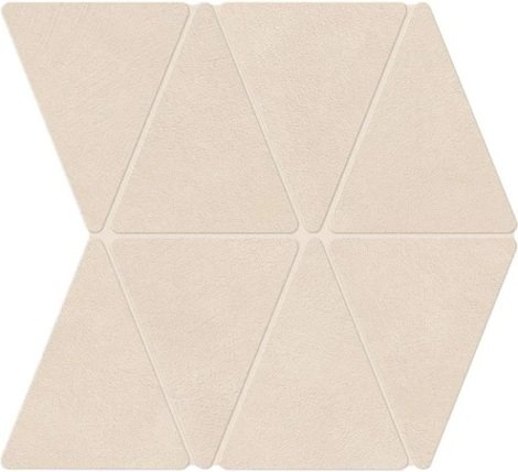 Мозаика Boost Natural Kaolin Mosaico Rhombus Matt