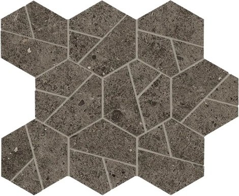 Мозаика Boost Stone Tobacco Mosaico Hex