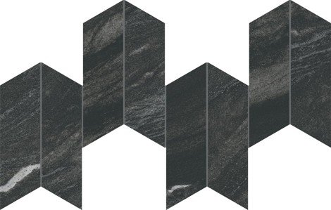 Мозаика Marvel Diva Black Tempest Mosaico Chevron Velvet