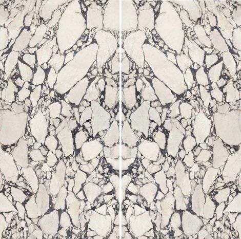 Керамогранит Marvel Epic Calacatta Viola Bookmatch polished 12 mm 162x324