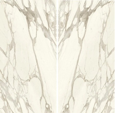 Керамогранит Marvel Meraviglia Calacatta Bernini Bookmatch Lapp 160x320