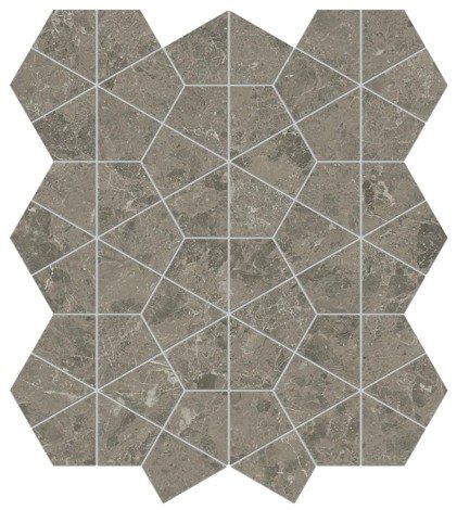 Мозаика Marvel Meraviglia Grigio Elegante Hexagon Lapp