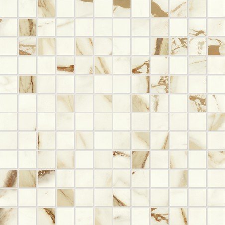Мозаика Marvel Shine Calacatta Imperiale Mosaico Lappato
