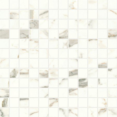 Мозаика Marvel Shine Calacatta Prestigio Mosaico Lappato