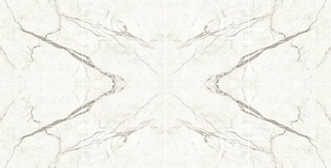 Декор Marvel Shine Statuario Supremo Lappato Macchia Aperta 75x150