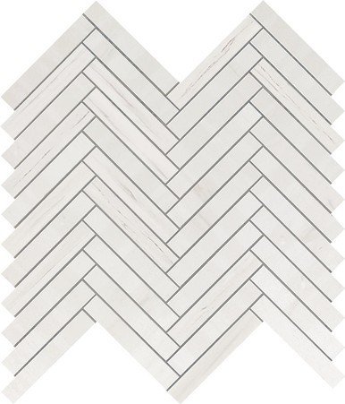 Декор Marvel Stone Bianco Dolomite Herringbone Wall 30x30,5