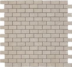 Мозаика Marvel Stone Clauzetto White Mosaico Burattato 1,7x3,5