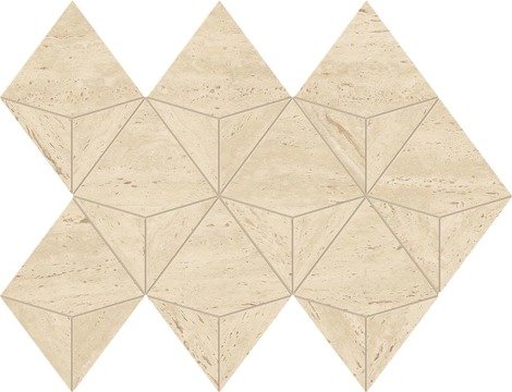 Мозаика Marvel Travertine Sand Mosaico Origami