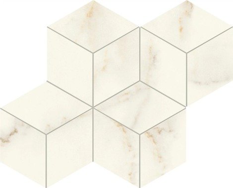 Мозаика Marvel X Calacatta Apuano Mosaico Esagono Silk